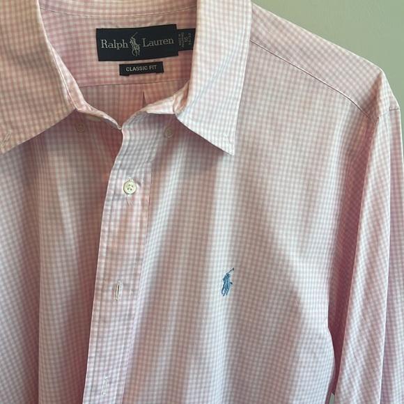 Ralph Lauren classic fit dress shirt 16 34/35 sleeve - Picture 3 of 3